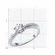 Серебряное кольцо SOKOLOV 94014022-91 с фианитом