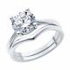 Серебряное кольцо SOKOLOV 94014029-91 с фианитом