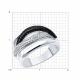 Серебряное кольцо SOKOLOV 94014030-91 с фианитом
