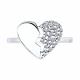 Серебряное кольцо SOKOLOV 94014046-91 с фианитом