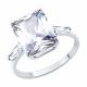 Серебряное кольцо SOKOLOV 94014052-91 с фианитом