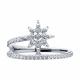 Серебряное кольцо SOKOLOV 94014062-91 с фианитом