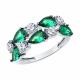 Серебряное кольцо SOKOLOV 94014079-91 с фианитом