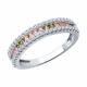 Серебряное кольцо SOKOLOV 94014097-91 с фианитом