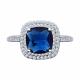 Серебряное кольцо SOKOLOV 94014103-91 с фианитом