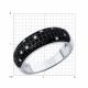 Серебряное кольцо SOKOLOV 94014104-91 с фианитом