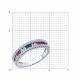 Серебряное кольцо SOKOLOV 94014113-91 с фианитом