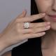 Серебряное кольцо SOKOLOV 94014116-91 с фианитом