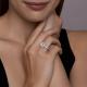 Серебряное кольцо SOKOLOV 94014118-91 с фианитом