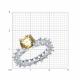 Серебряное кольцо SOKOLOV 94014121-91 с фианитом