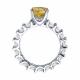 Серебряное кольцо SOKOLOV 94014121-91 с фианитом