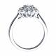 Серебряное кольцо SOKOLOV 94014122-91 с фианитом