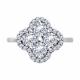 Серебряное кольцо SOKOLOV 94014133-91 с фианитом