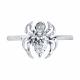 Серебряное кольцо SOKOLOV 94014174-91 с фианитом