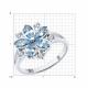 Серебряное кольцо SOKOLOV 94014192-91 с фианитом