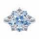 Серебряное кольцо SOKOLOV 94014192-91 с фианитом