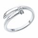 Серебряное кольцо SOKOLOV 94014212-91 с фианитом