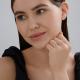 Серебряное кольцо SOKOLOV 94014238-91 с фианитом