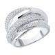 Серебряное кольцо SOKOLOV 94014241-91 с фианитом