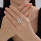 Серебряное кольцо SOKOLOV 94014243-91 с фианитом