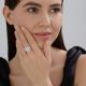 Серебряное кольцо SOKOLOV 94014245-91 с фианитом