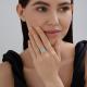 Серебряное кольцо SOKOLOV 94014246-91 с фианитом