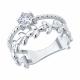 Серебряное кольцо SOKOLOV 94014248-91 с фианитом