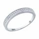 Серебряное кольцо SOKOLOV 94014249-91 с фианитом