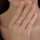 Серебряное кольцо SOKOLOV 94014249-91 с фианитом