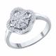 Серебряное кольцо SOKOLOV 94014250-91 с фианитом