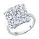 Серебряное кольцо SOKOLOV 94014251-91 с фианитом
