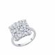 Серебряное кольцо SOKOLOV 94014251-91 с фианитом