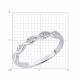 Серебряное кольцо SOKOLOV 94014268-91 с фианитом