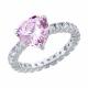 Серебряное кольцо SOKOLOV 94014271-91 с фианитом