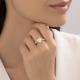 Серебряное кольцо SOKOLOV 94014272-91 с фианитом