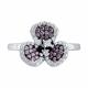 Серебряное кольцо SOKOLOV 94014279-91 с фианитом