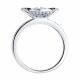 Серебряное кольцо SOKOLOV 94014279-91 с фианитом