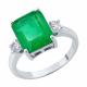 Серебряное кольцо SOKOLOV 94014282-91 с фианитом
