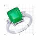 Серебряное кольцо SOKOLOV 94014282-91 с фианитом