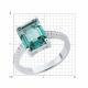 Серебряное кольцо SOKOLOV 94014283-91 с фианитом