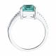 Серебряное кольцо SOKOLOV 94014283-91 с фианитом