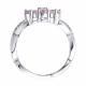 Серебряное кольцо SOKOLOV 94014485-91 с фианитом