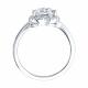 Серебряное кольцо SOKOLOV 94014490-91 с фианитом