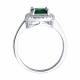 Серебряное кольцо SOKOLOV 94014491-91 с фианитом