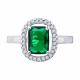 Серебряное кольцо SOKOLOV 94014491-91 с фианитом