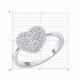 Серебряное кольцо SOKOLOV 94014492-91 с фианитом