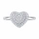 Серебряное кольцо SOKOLOV 94014492-91 с фианитом