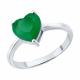 Серебряное кольцо SOKOLOV 94014493-91 с фианитом