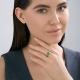 Серебряное кольцо SOKOLOV 94014493-91 с фианитом