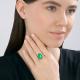 Серебряное кольцо SOKOLOV 94014494-91 с фианитом